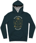 Beach Surfing Trendy All-Over Print Solid Tangaroa Hoodie