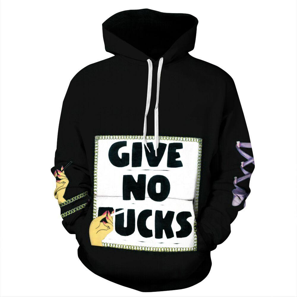 Give No Fucks Hoodie