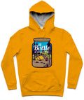Bottle Of Summer Trendy All-Over Print Solid Tangerine Hoodie