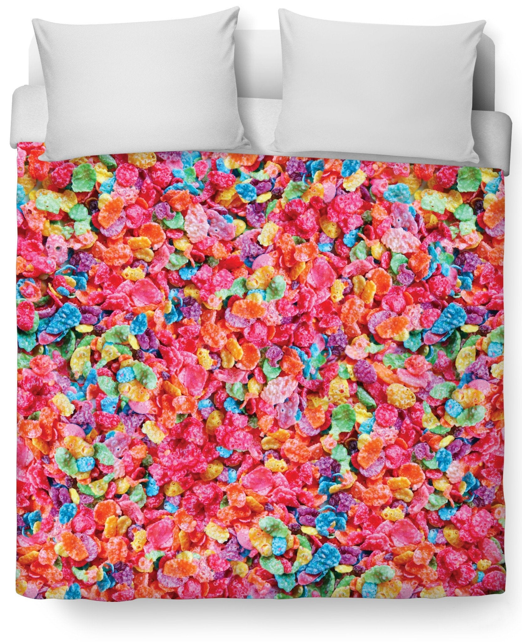 Fruity Pebbles Duvet Cover