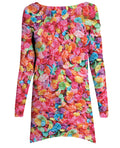Fruity Pebbles Long-Sleeve Dress
