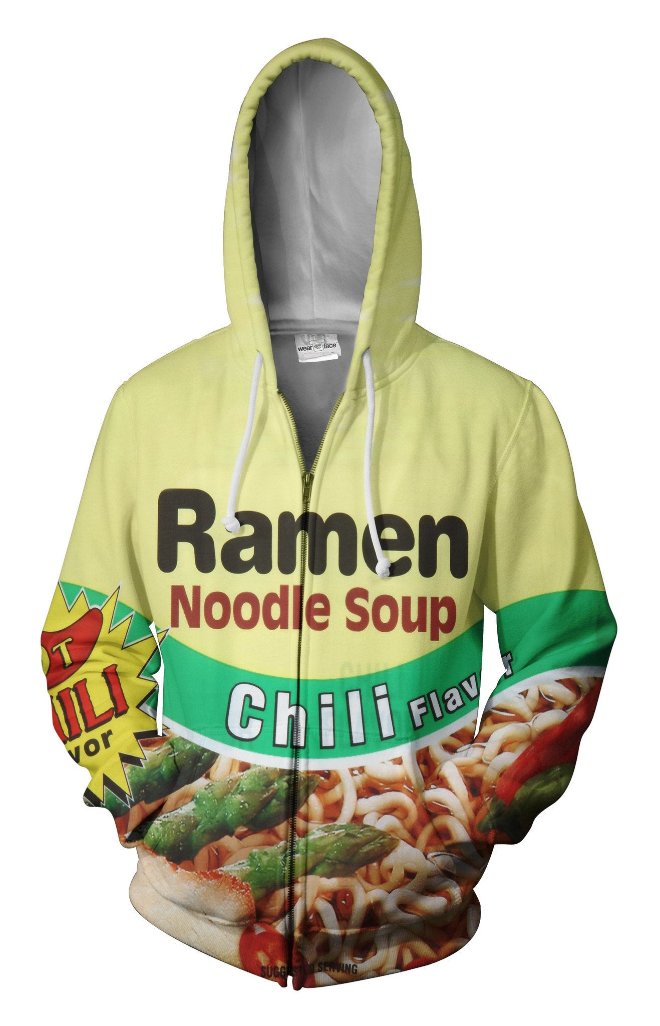 Top Ramen Chili Zip Up Hoodie