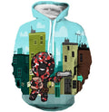 Camo Bastard Deadpool Hoodie