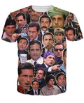 Steve Carell Collage T-Shirt