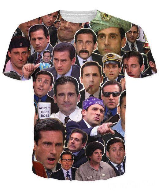 Steve Carell Collage T-Shirt