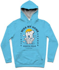 South Pole Trendy All-Over Print Solid Malibu Hoodie