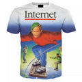 Internet Keyboard Skateboard Boy