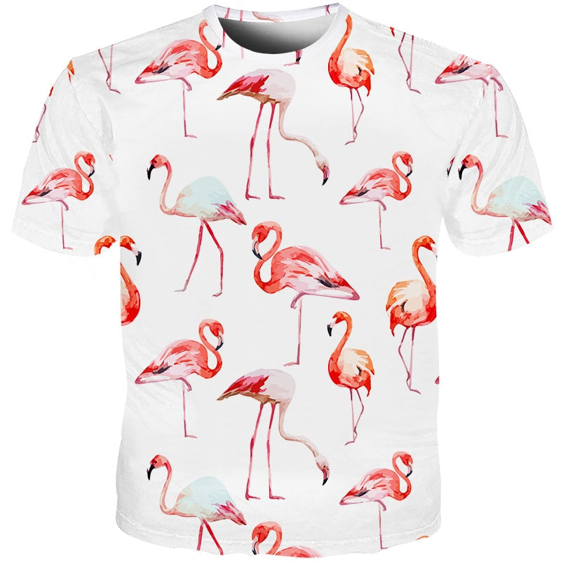 red crowned flamingo