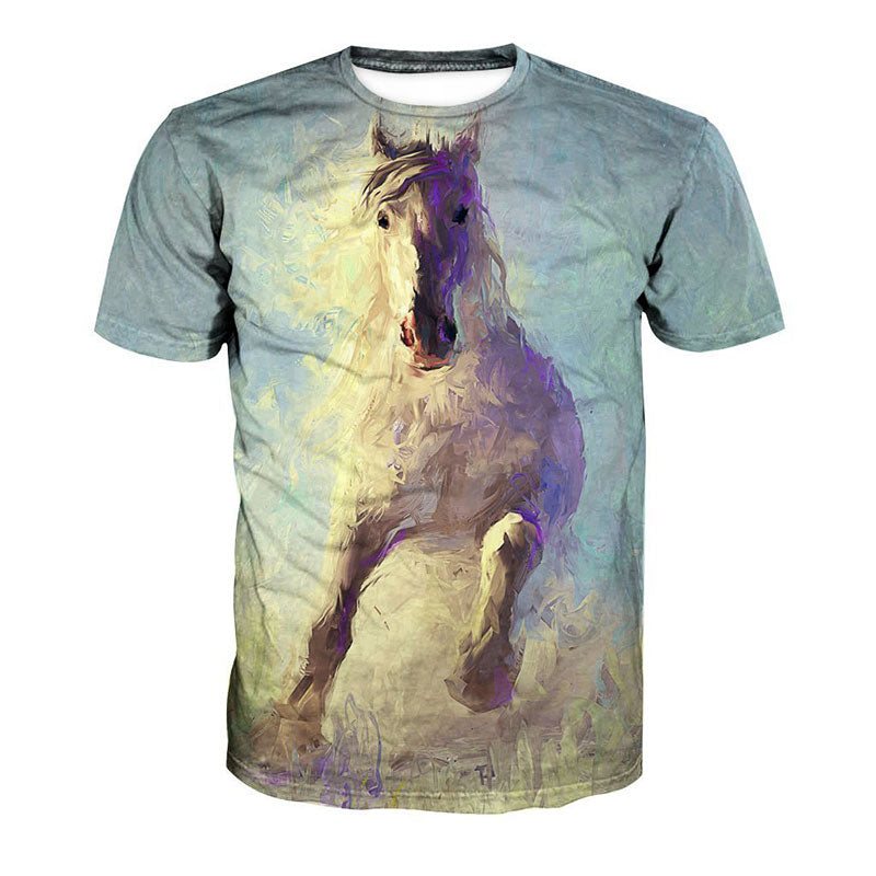 running horse painting