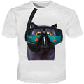 diver cat golden fish