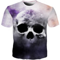 skull thunder clouds