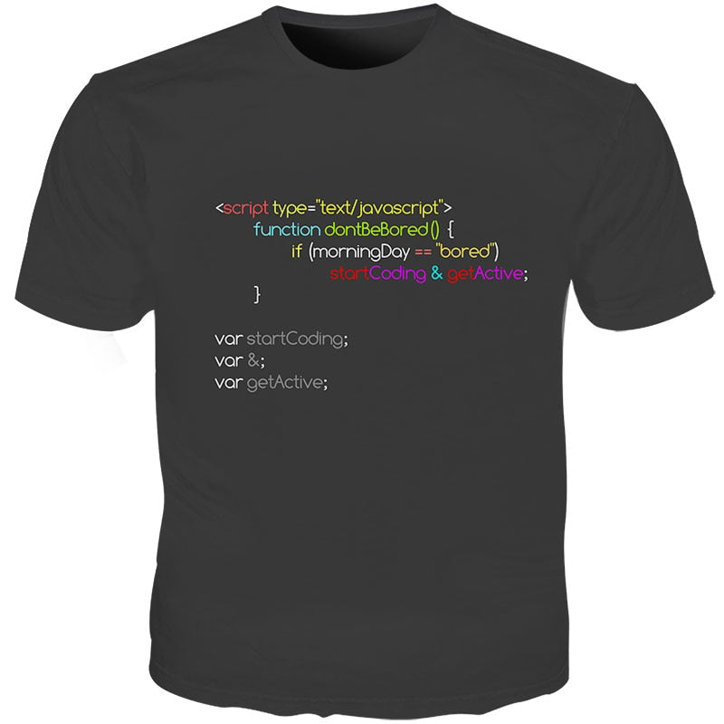 Javascript Programmer's Tee
