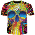 Waterfall Skulls Tee