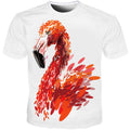 crowned flamingo design