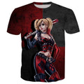 harley quinn art tee