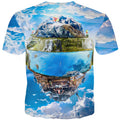 earth landscape reflection