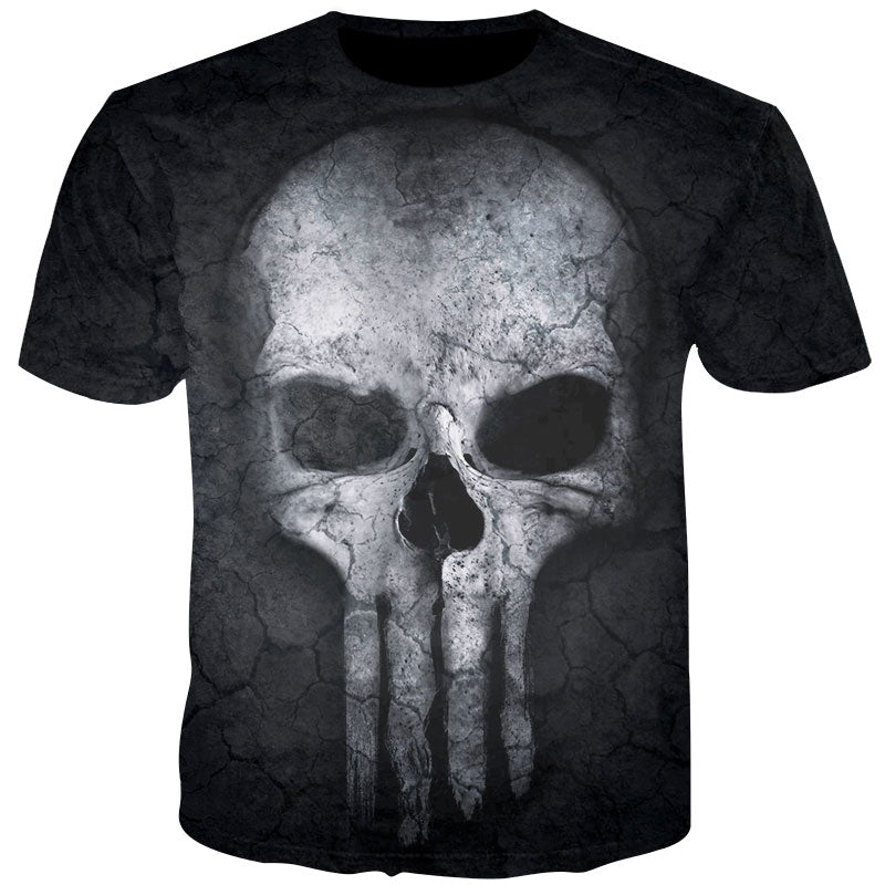 skull gray art