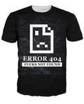404 Fucks Not Found  T-Shirt