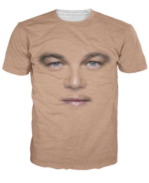 Leonardo Dicaprio Face T-Shirt