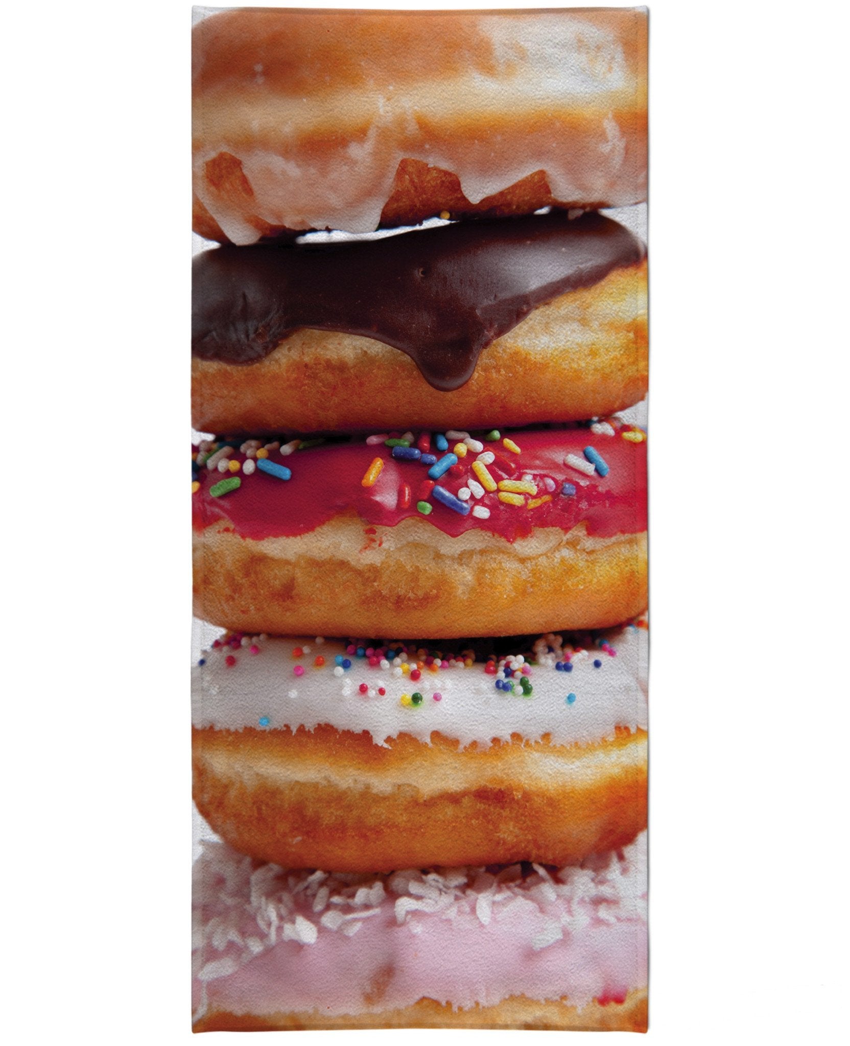 Donut V2 Beach Towel
