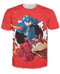 Mega Man Red T-Shirt