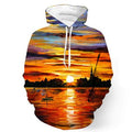 Oil Pastel Sunrise Hoodie