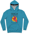 Regret Is Forever Trendy All-Over Print Solid Scooter Hoodie