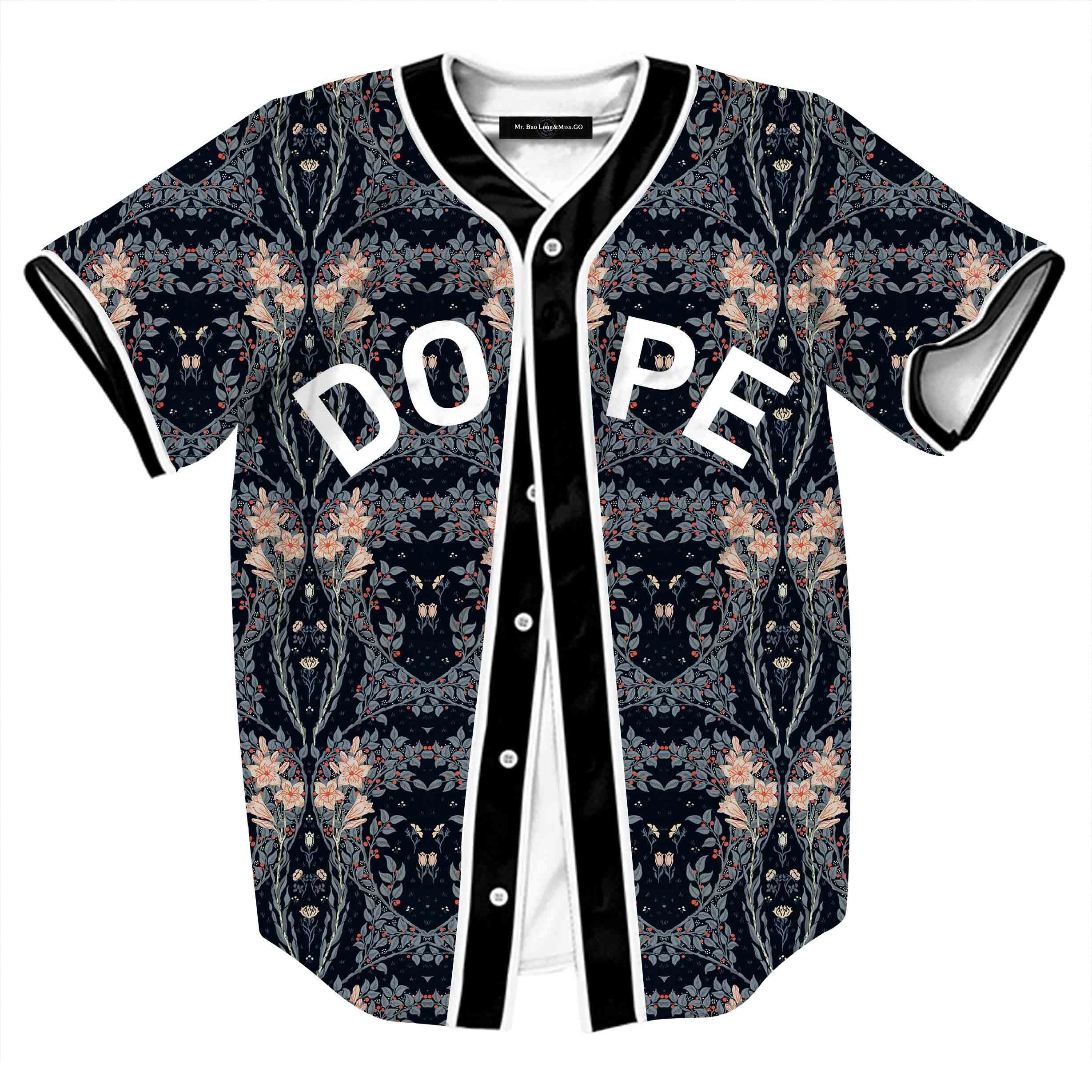 dope baseball tee