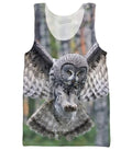 Flying Owl Tank Top