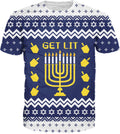 Get Lit Hanukkah T-Shirt
