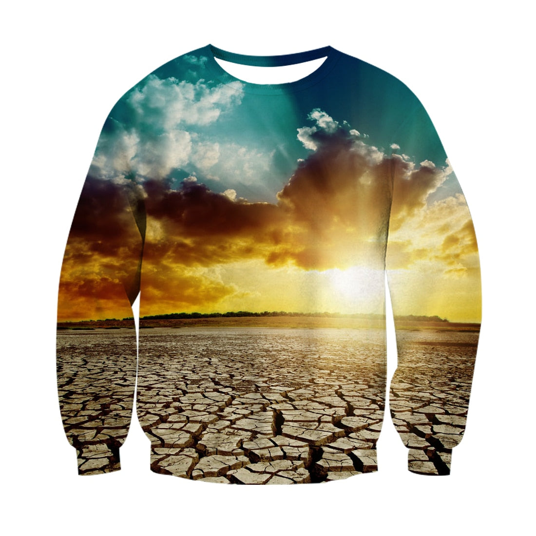 sunrise in desert