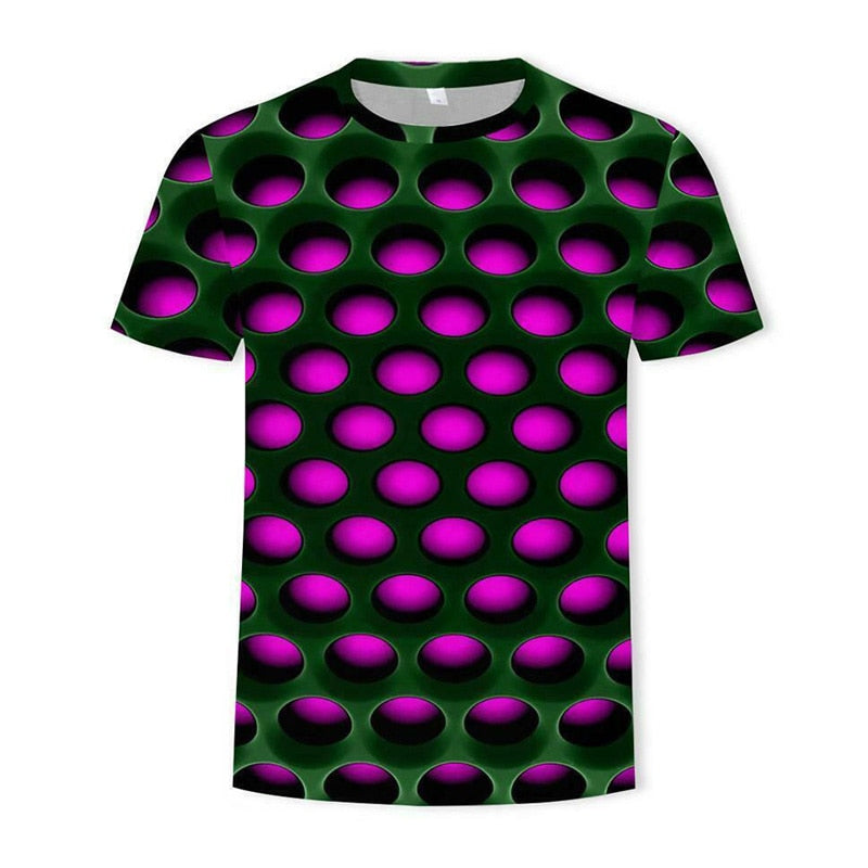 abstract purple holes