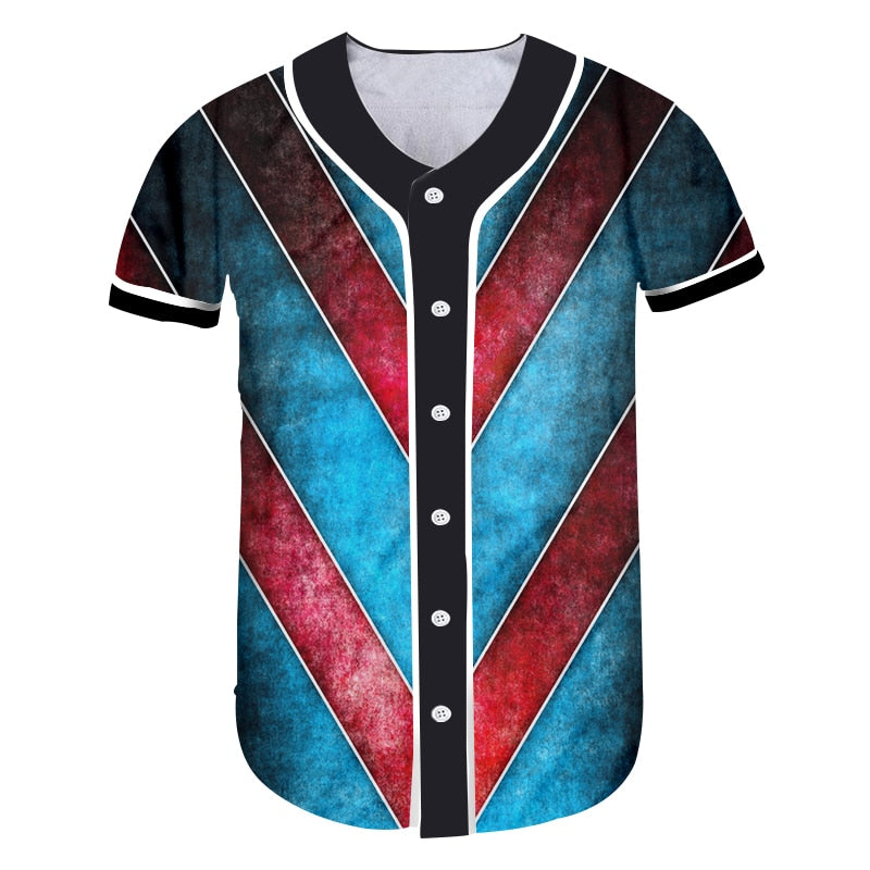 red blue stripes