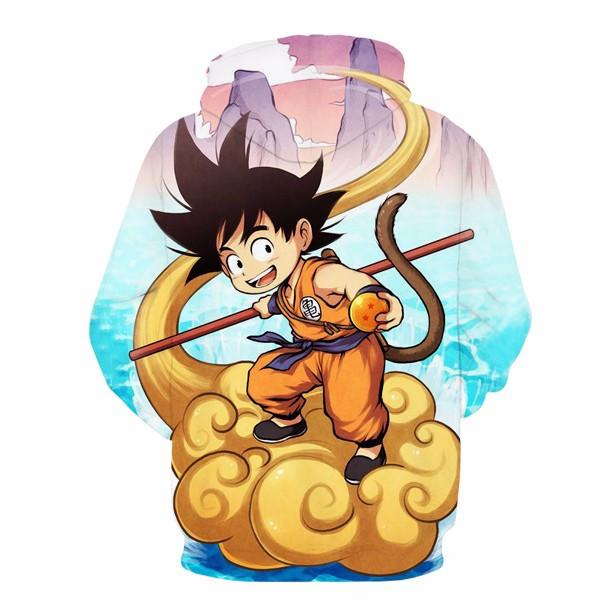 Kid Goku & Nimbus Hoodie