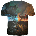 fire ice wolves mythical