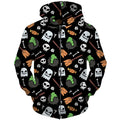 halloween artwork collage
