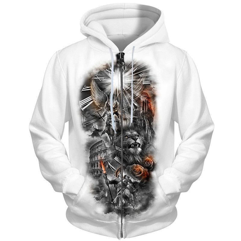roman warrior lion gothic