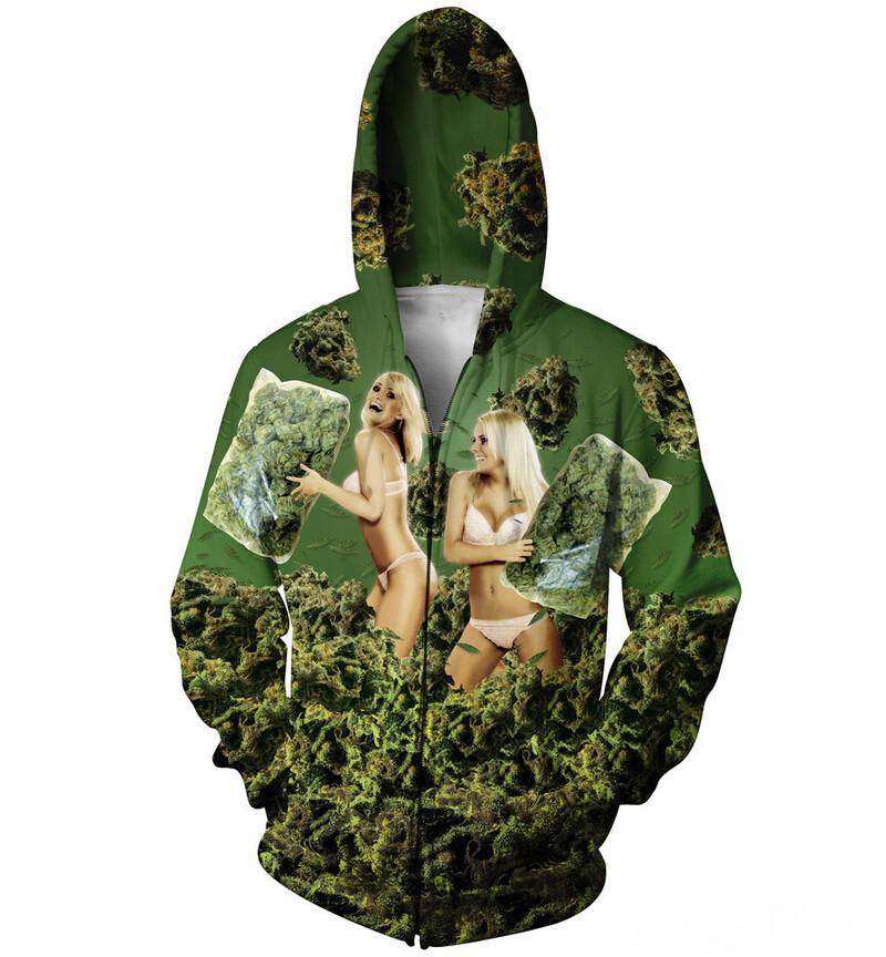 Pillow Fight Zip Up Hoodie