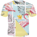 flamingos flowers