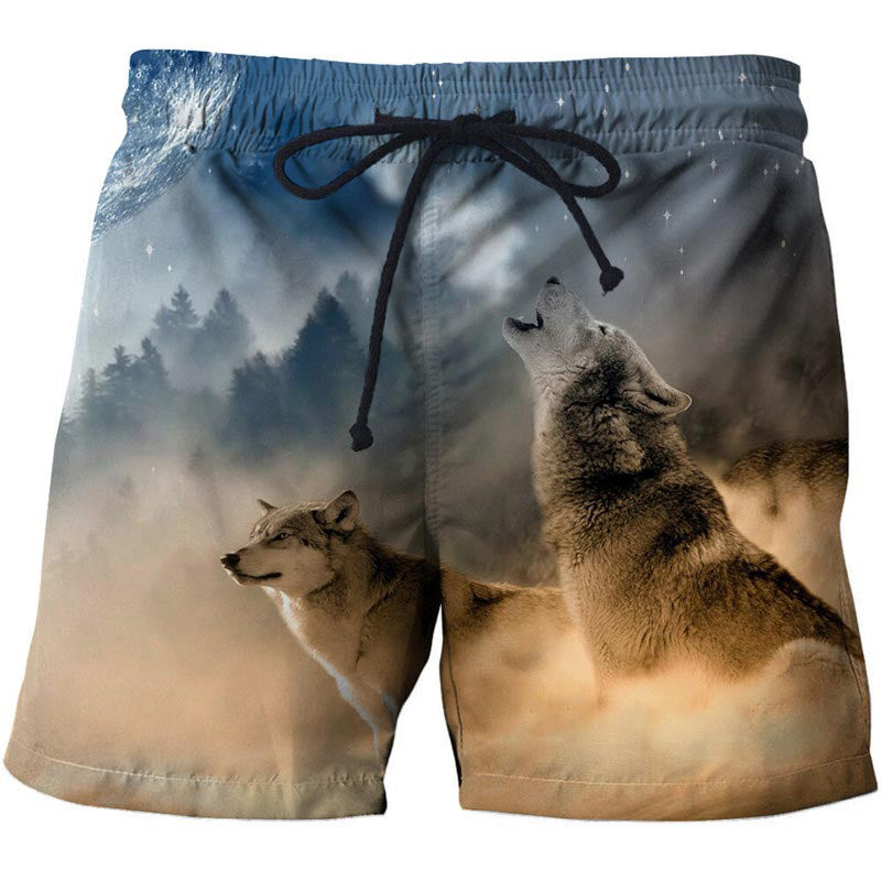 wolves howling forest