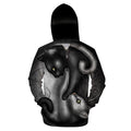 Yin yang cat by KhaliaArt