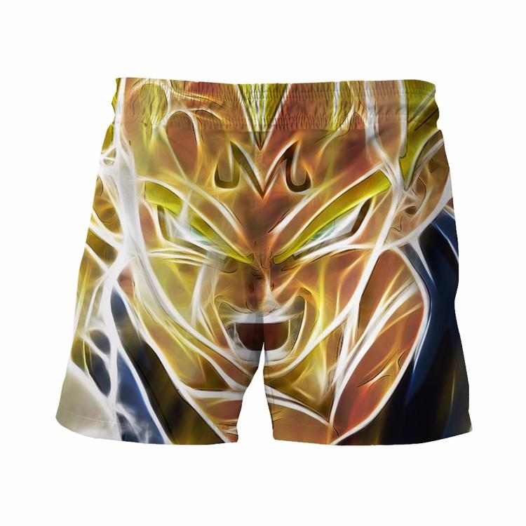 Super Saiyan Majin Vegeta Dragon Ball Z Board Shorts