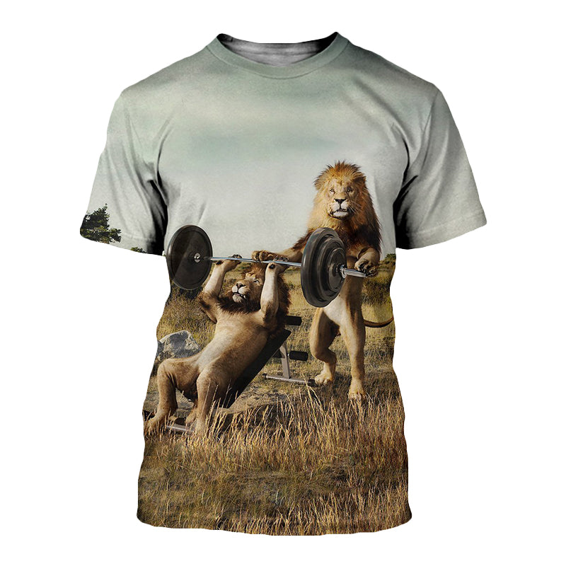 lions at gym
