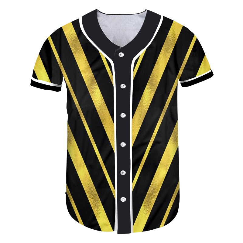 mustard black stripes