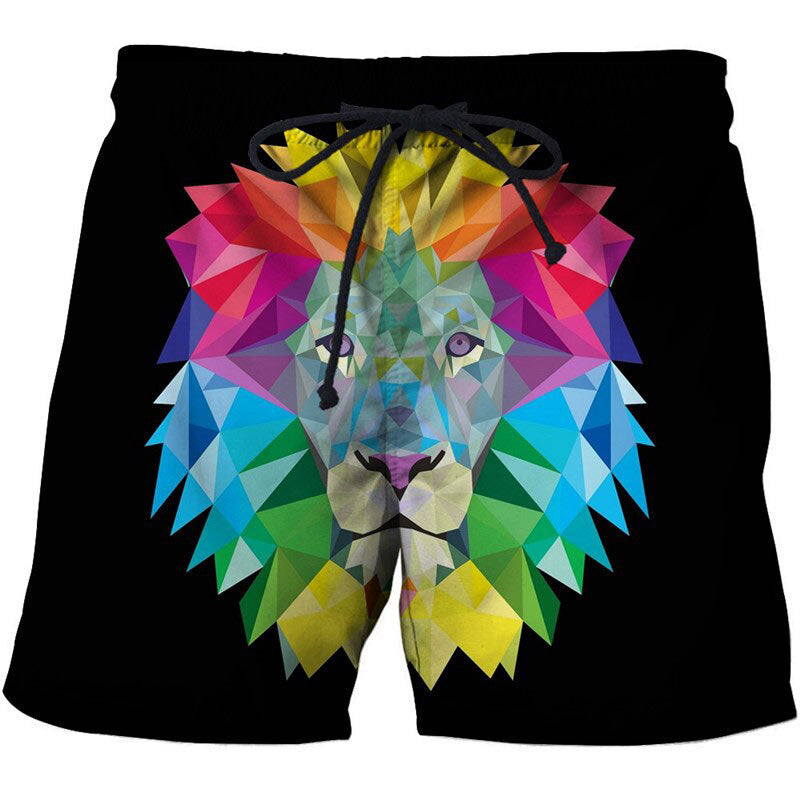 lion mosaic design