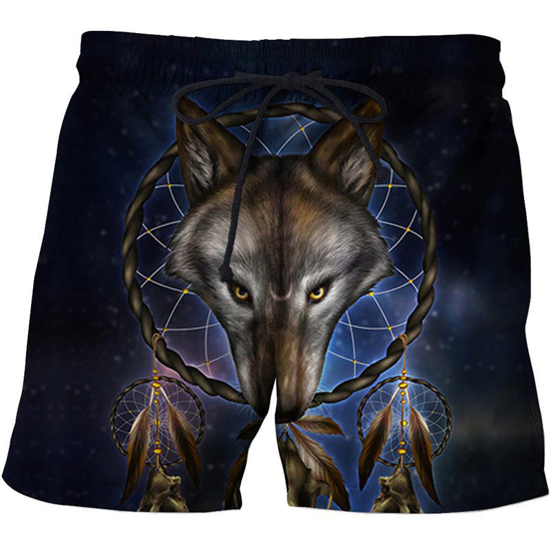 wolf dream catcher design