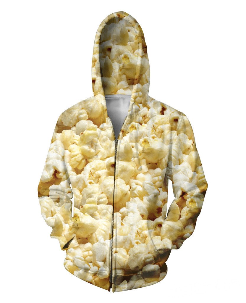 Popcorn Zip Up Hoodie