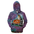 pizza turntable cat