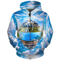 landscape reflection of earth