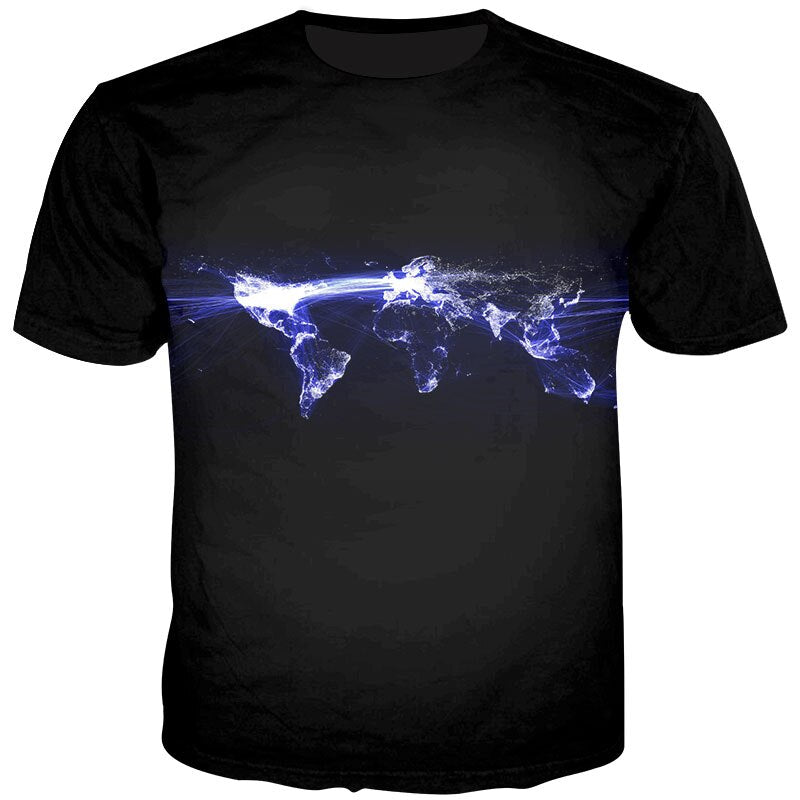 abstract world map